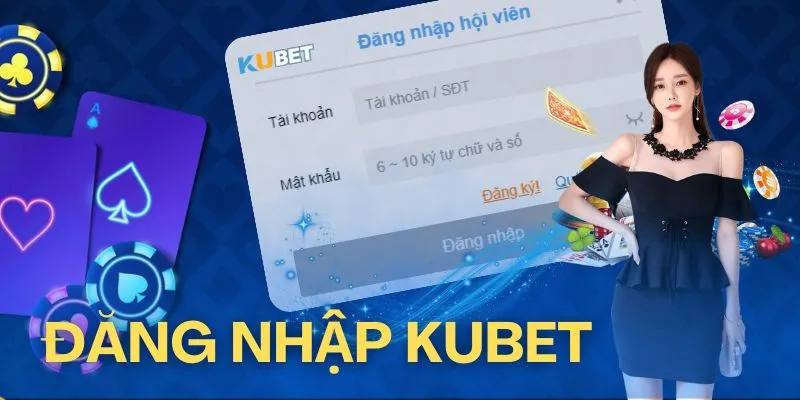 Bước đầu là truy cập đúng đường link do Kubet cung cấp