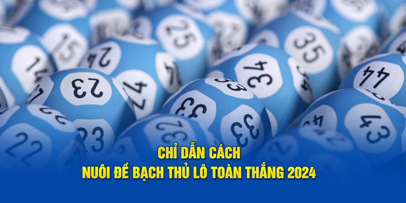 Cách nuôi đề bạch thủ lô toàn thắng